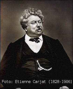 Juvenile portrait of Alexandre Dumas pre